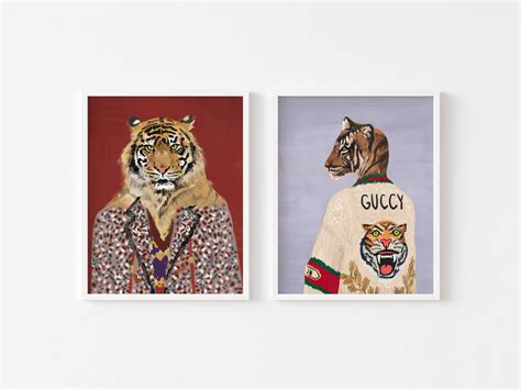 gucci inspired animal print